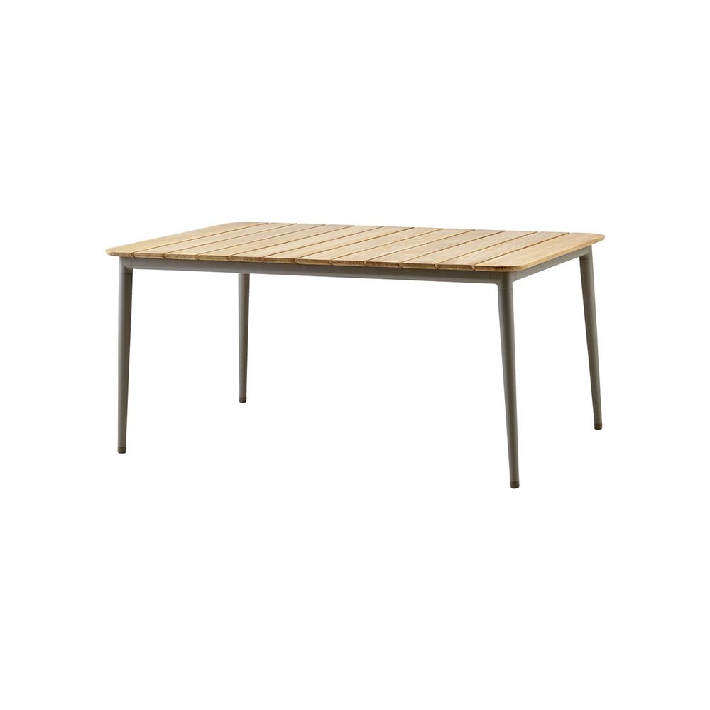 Cor dining table taupe frame S Cane-line