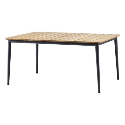 Cor dining table grey frame L Cane-line Cane line
