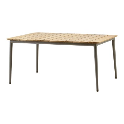 Cor eettafel met taupe onderstel L Cane-line Cane line