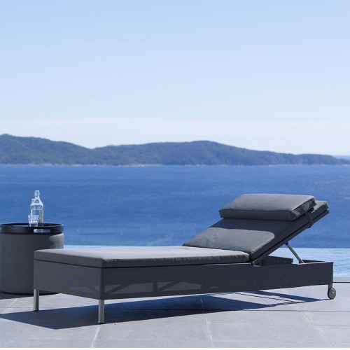 Rest sunbed single Cane-line