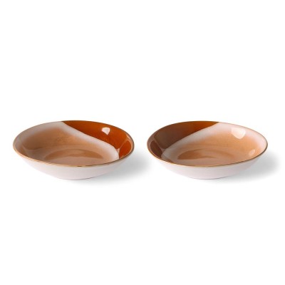 Collines 70er Jahre Keramik Curry Schalen (2er Set) HKliving