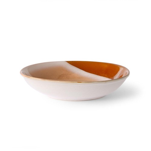 Ciotole in ceramica curry Collines anni '70 (set di 2) HKliving