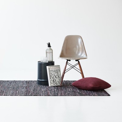 Tapis Leather chocolat Rug Solid 2