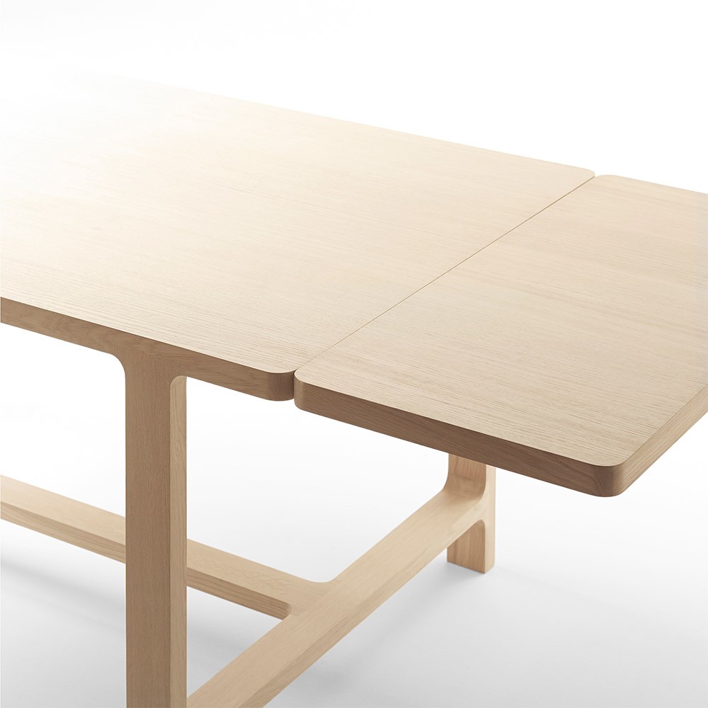 Emea table with 2 extensions oak Alki