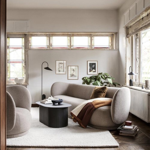 Arum vloerlamp zwart Ferm Living