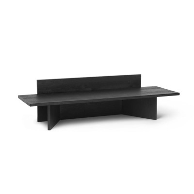 Oblique bench black Ferm Living 2