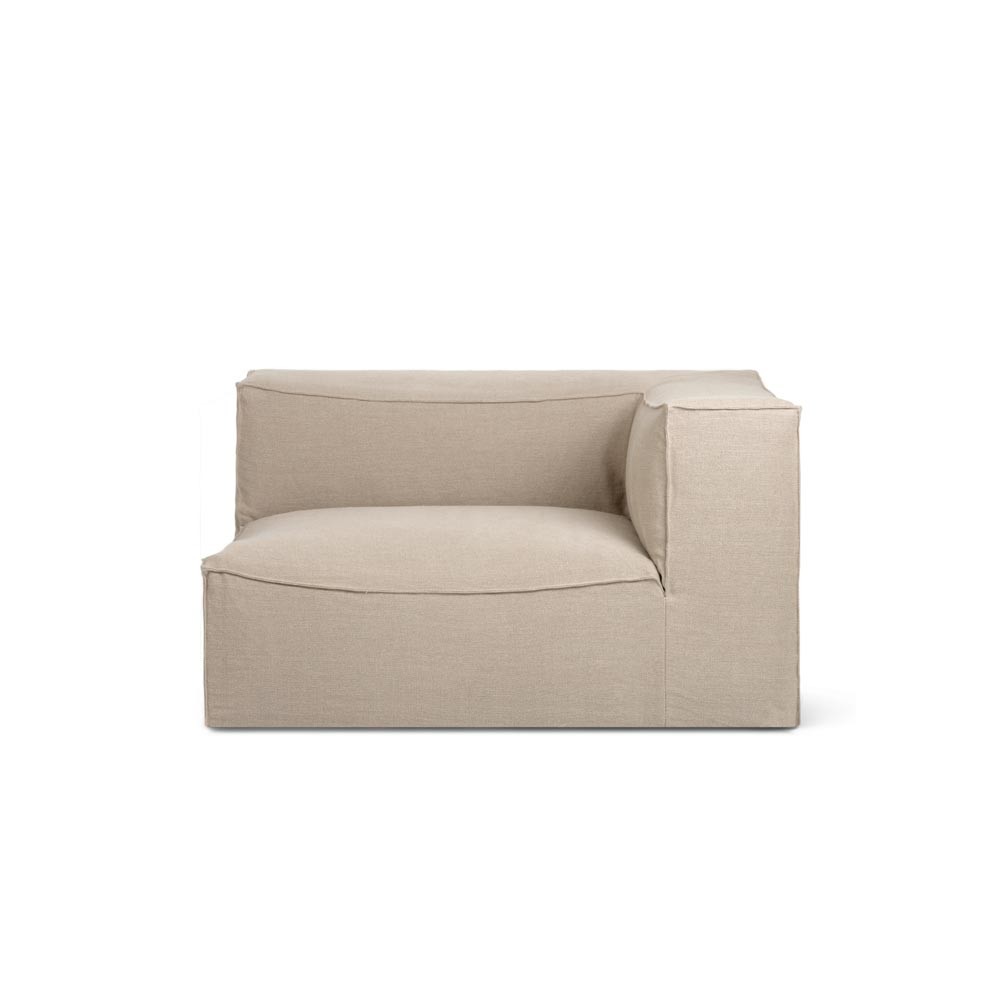 Catena sofa 401 rich linen right element B Ferm Living