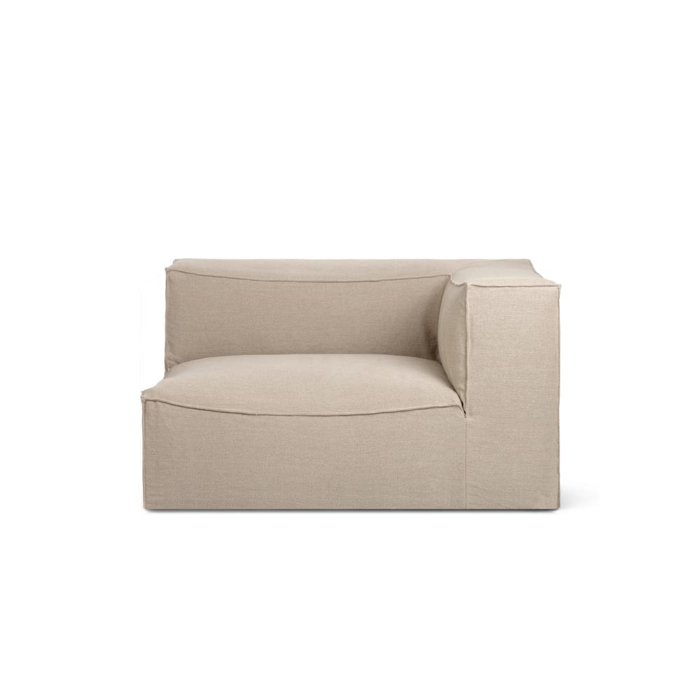 Divano Catena 401 ricco lino modulo destro B Ferm Living