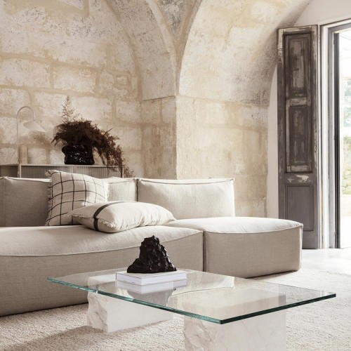 Sofa Catena 301 rijk linnen rechts module D Ferm Living