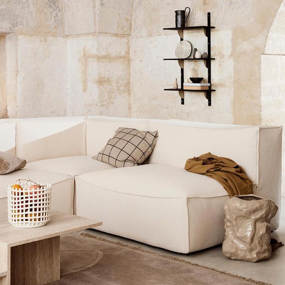 Catena sofa 200 rich linen connect center element F Ferm Living
