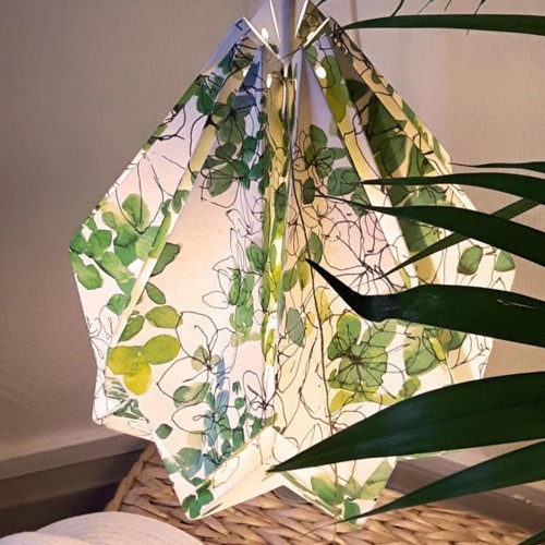 Hanahi Spring pendant lamp Tedzukuri Atelier