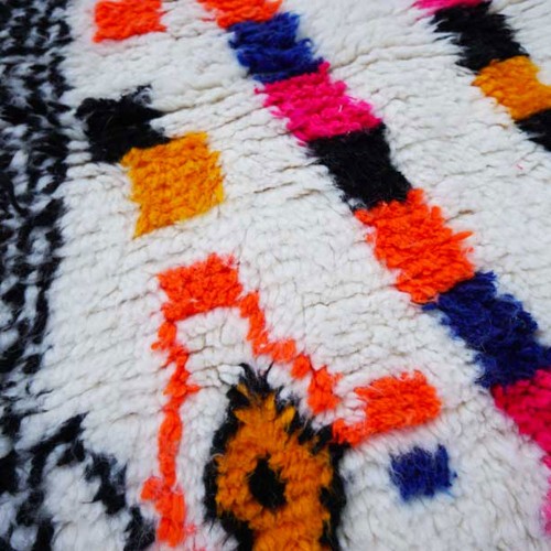 Tappeto berbero fatto a mano in Marocco n ° 2 Them