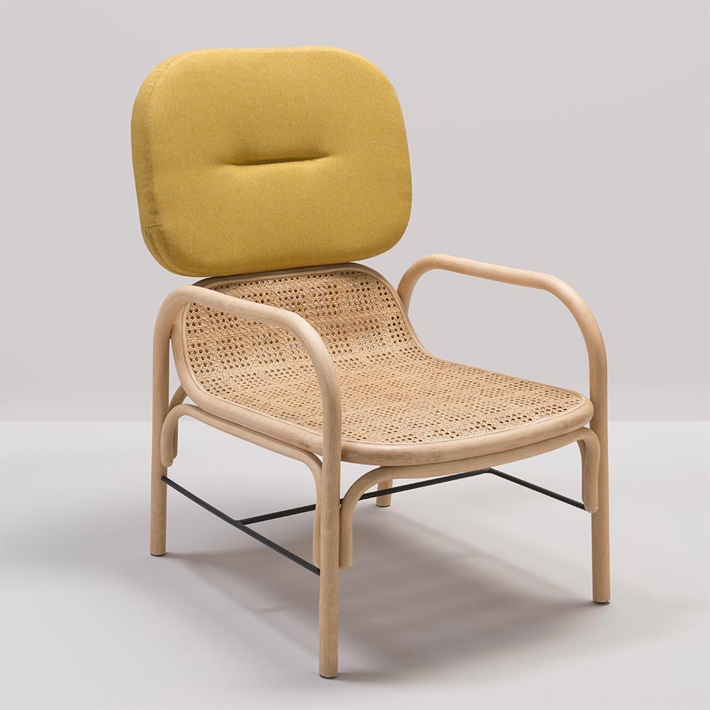Armchair Plus mustard Orchid Edition