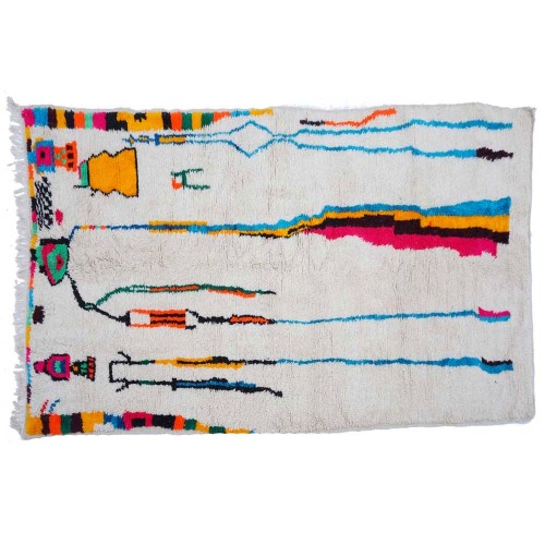 Berber Teppich handgefertigt in Marokko Nr. 8 Them