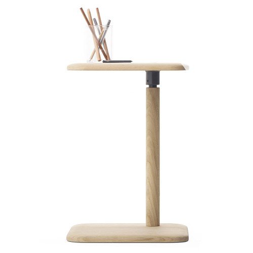 Mesa auxiliar de roble Egon Alki