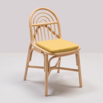 Chair Sillon with mustard cushion Orchid Edition