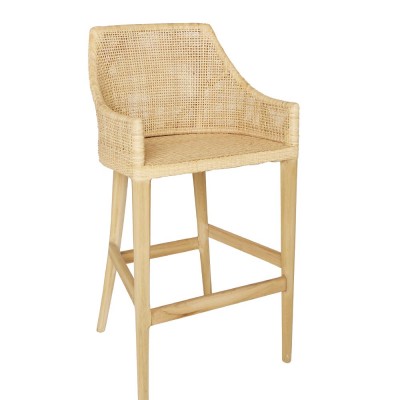 Rattan bar armchair Saigon Kok Maison Kok Maison