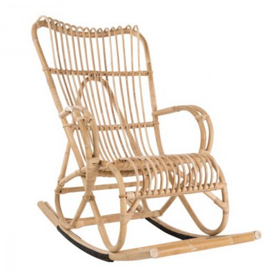 Rocking chair rattan Marlène Kok Maison Kok Maison