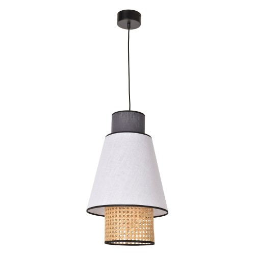 Suspension Singapour S blanc & anthracite Market Set