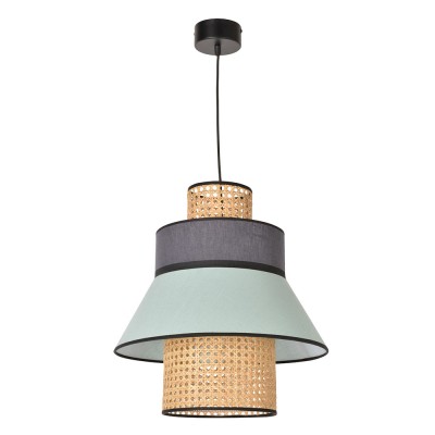 Hanglamp Singapore Ml amandel & antraciet Market Set Market Set