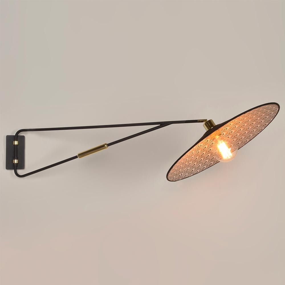 Gatsby zwarte pauw wandlamp Market Set