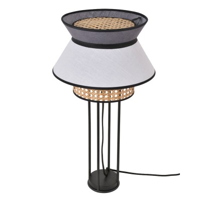 Lampe à poser Singapour double blanc & anthracite Market Set 2