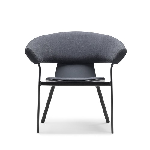 Sedia lounge Atal antracite Alki