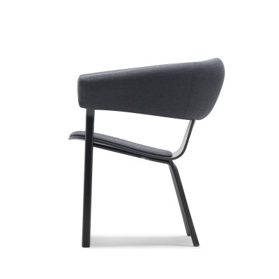 Atal lounge chair anthracite Alki 2