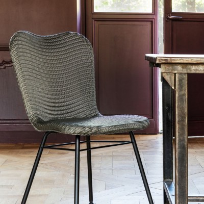 Chaise Lily base A acier Vincent Sheppard 2