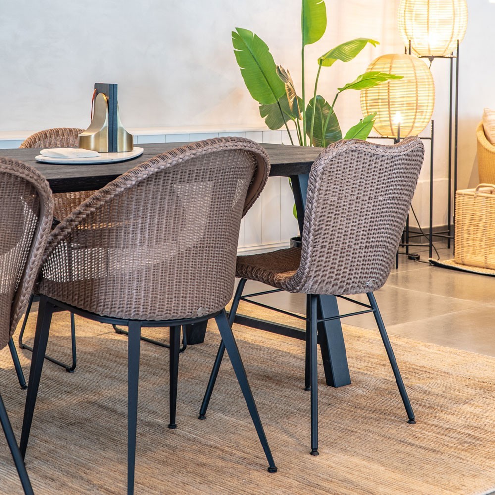 Silla Lily Una base de acero Vincent Sheppard