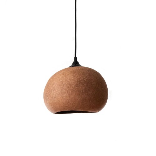 Pebble pendant lamp terracotta S AY Illuminate