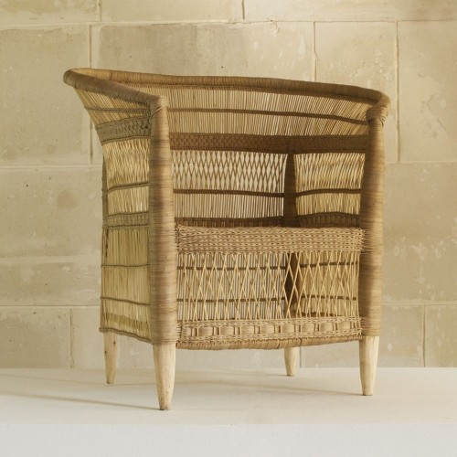 Malawi natural rattan armchair AS'ART