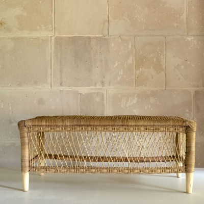 Malawi natural rattan bench AS'ART 2