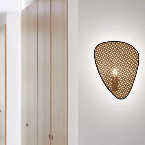 Screen wall lamp cane 1 Market Set