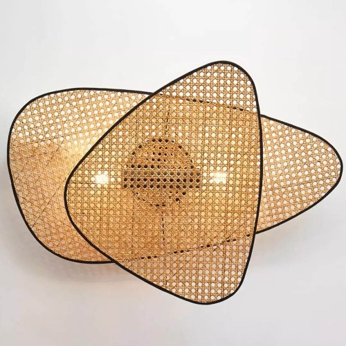 Screen wall lamp cane 2 Market Set