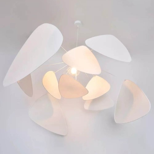 Bildschirm Pendelleuchte weiß XL Market Set