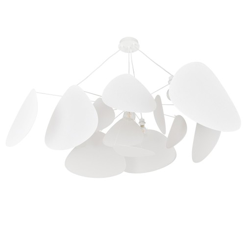 Lampada a sospensione con schermo bianco XXL Market Set