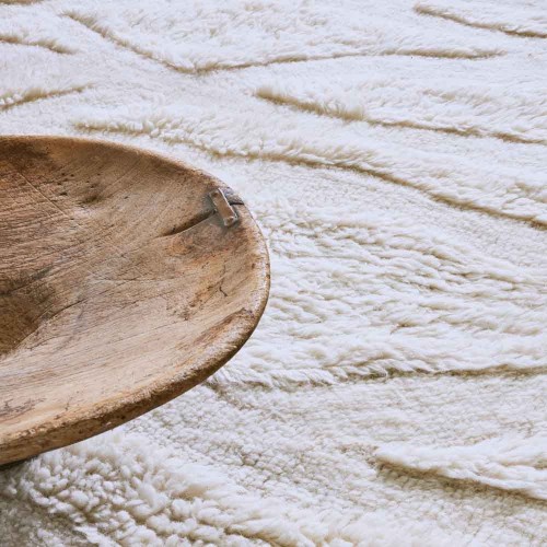 Enkang Woolable rug ivory XL Lorena Canals