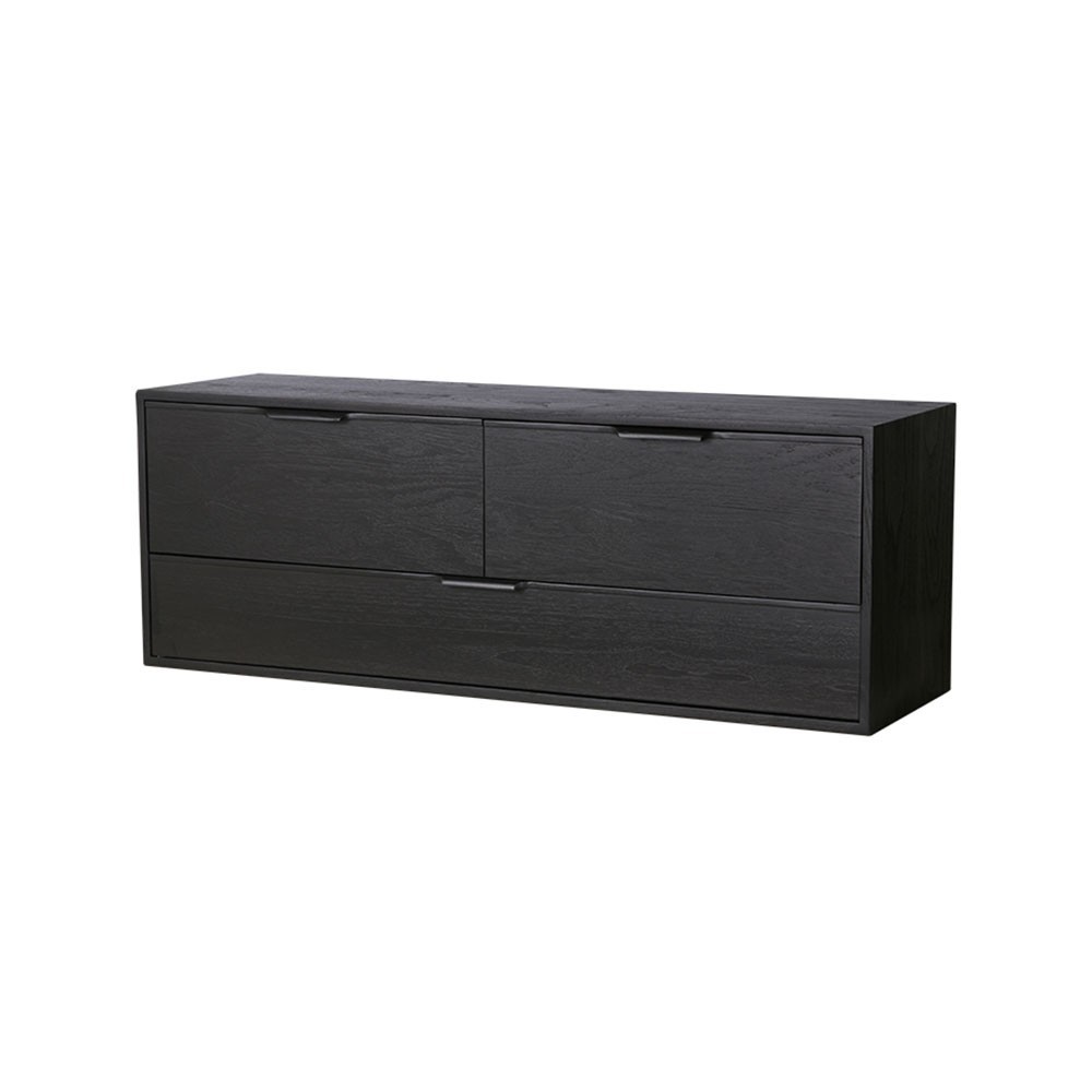 Cassettiera modulare D nero HKliving