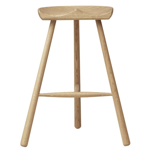 Tabouret Shoemaker en chêne blanc n°68 Form and Refine