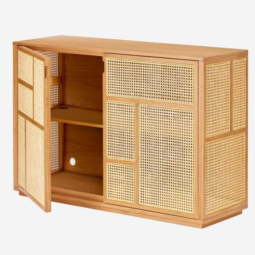 Air dressoir eiken & riet Design House Stockholm