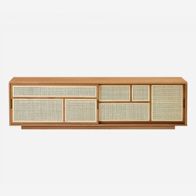 Credenza bassa Air rovere e canna Design House Stockholm