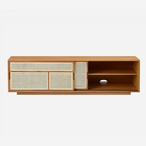 Credenza bassa Air rovere e canna Design House Stockholm