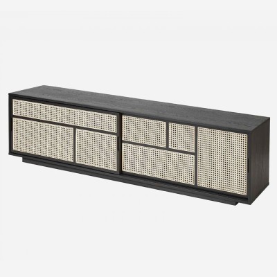 Air Low Sideboard schwarz & Zuckerrohr Design House Stockholm 2