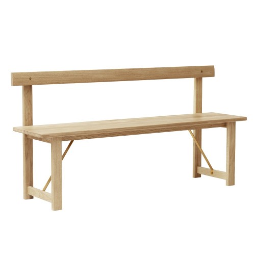 Banc Position en chêne blanc Form and Refine