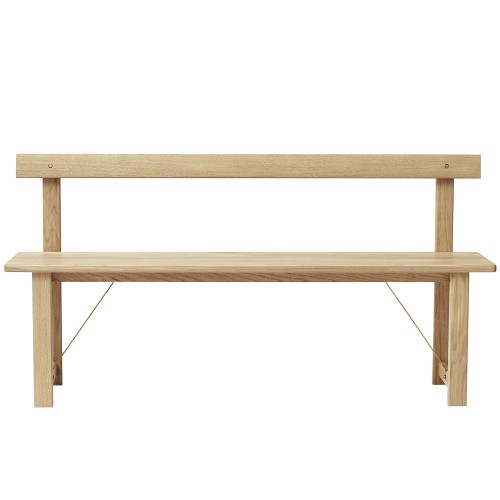 Position Bench in White Oak Form and Refine