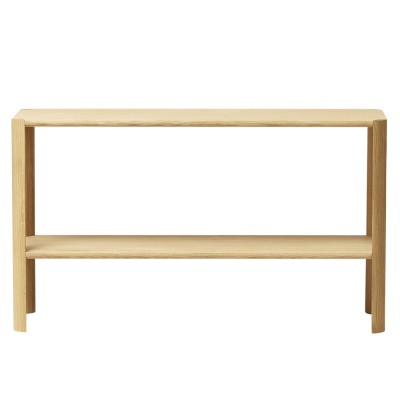 Leaf 1x2 Shelf in White Oak Form and Refine Form and Refine