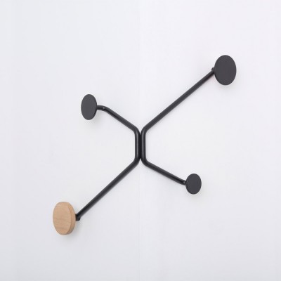 Gazzda Hook exterior corner wall coat rack