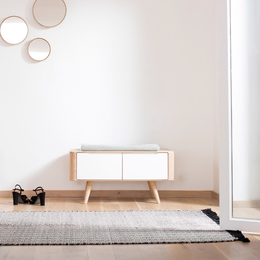 Ena Aufbewahrungsbank Eiche & Weiß | Gazzda