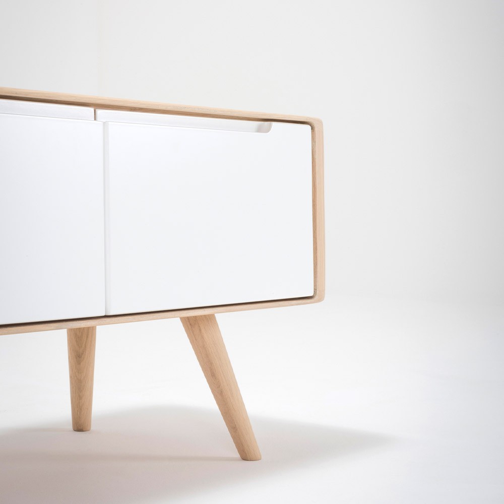 Ena Aufbewahrungsbank Eiche & Weiß | Gazzda